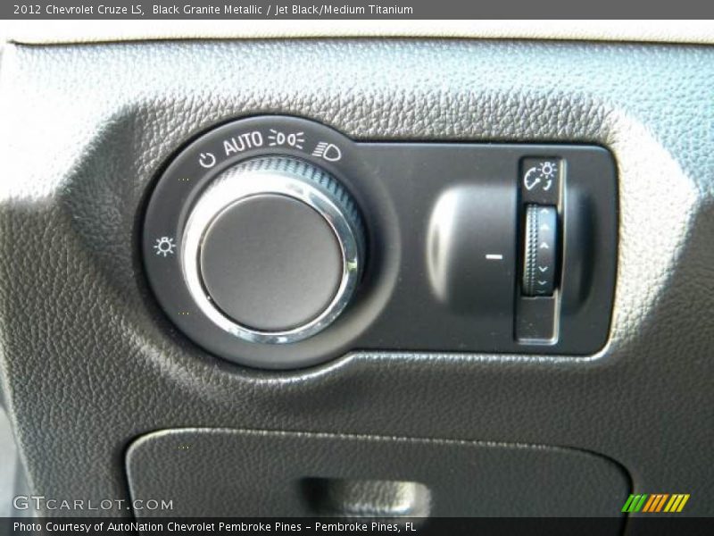 Black Granite Metallic / Jet Black/Medium Titanium 2012 Chevrolet Cruze LS