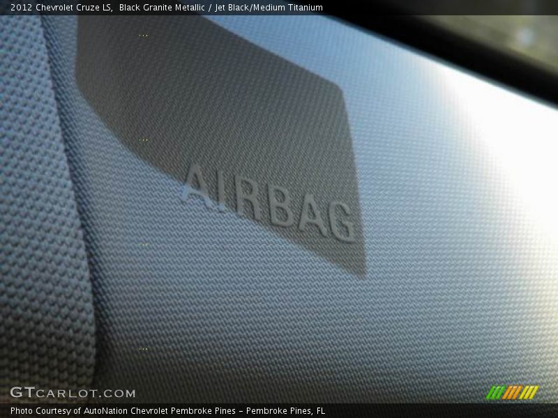 Black Granite Metallic / Jet Black/Medium Titanium 2012 Chevrolet Cruze LS