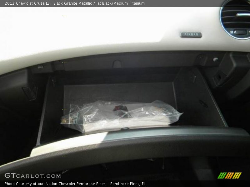 Black Granite Metallic / Jet Black/Medium Titanium 2012 Chevrolet Cruze LS