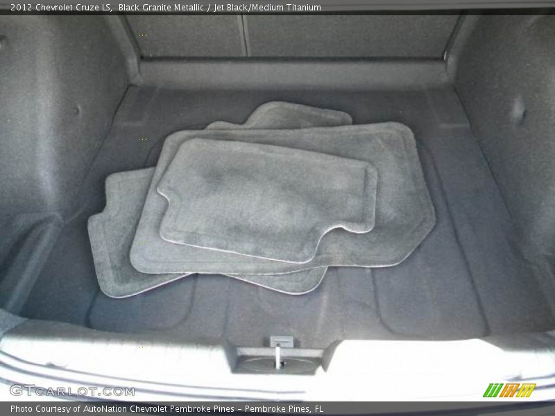 Black Granite Metallic / Jet Black/Medium Titanium 2012 Chevrolet Cruze LS