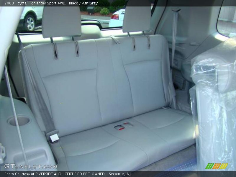 Black / Ash Gray 2008 Toyota Highlander Sport 4WD