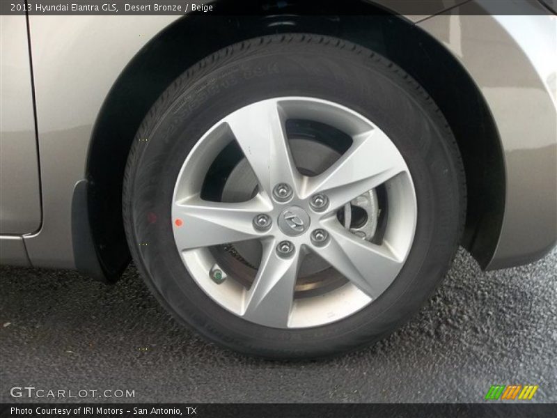 Desert Bronze / Beige 2013 Hyundai Elantra GLS