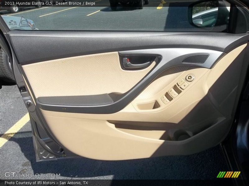 Desert Bronze / Beige 2013 Hyundai Elantra GLS