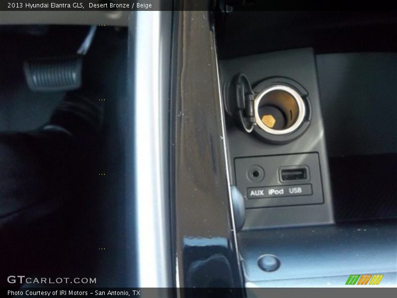 Desert Bronze / Beige 2013 Hyundai Elantra GLS