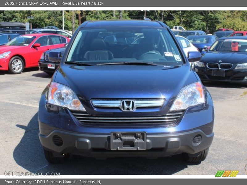 Royal Blue Pearl / Black 2009 Honda CR-V EX-L 4WD