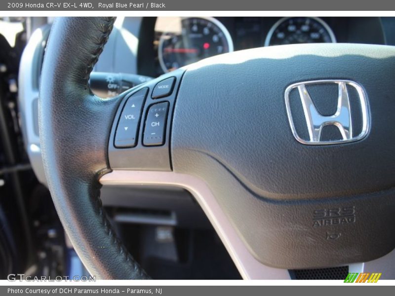 Royal Blue Pearl / Black 2009 Honda CR-V EX-L 4WD