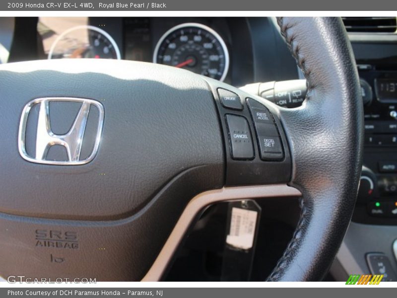 Royal Blue Pearl / Black 2009 Honda CR-V EX-L 4WD