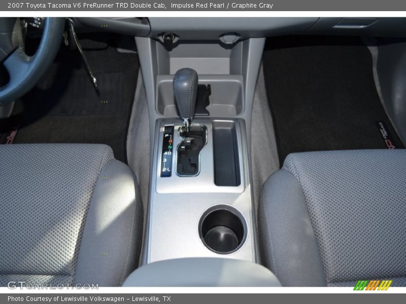 Impulse Red Pearl / Graphite Gray 2007 Toyota Tacoma V6 PreRunner TRD Double Cab