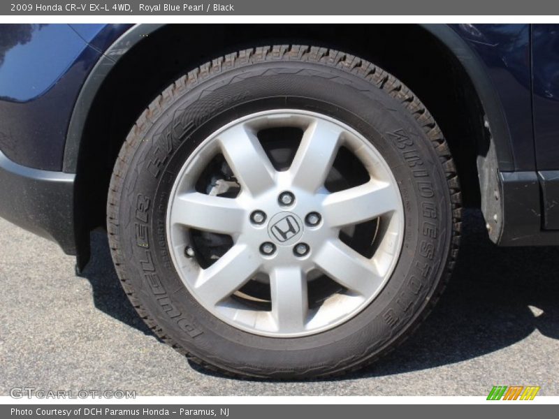 Royal Blue Pearl / Black 2009 Honda CR-V EX-L 4WD