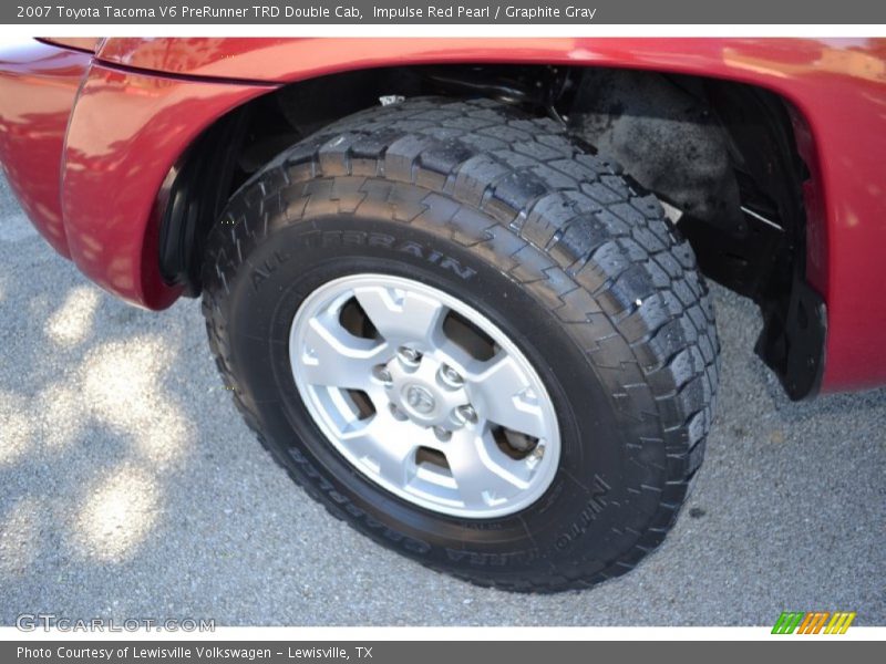 Impulse Red Pearl / Graphite Gray 2007 Toyota Tacoma V6 PreRunner TRD Double Cab