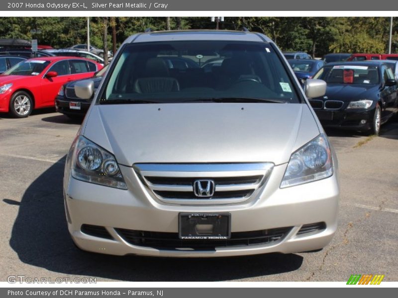 Silver Pearl Metallic / Gray 2007 Honda Odyssey EX-L