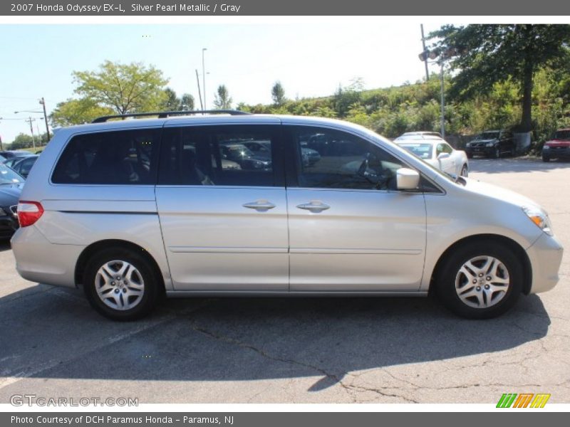 Silver Pearl Metallic / Gray 2007 Honda Odyssey EX-L