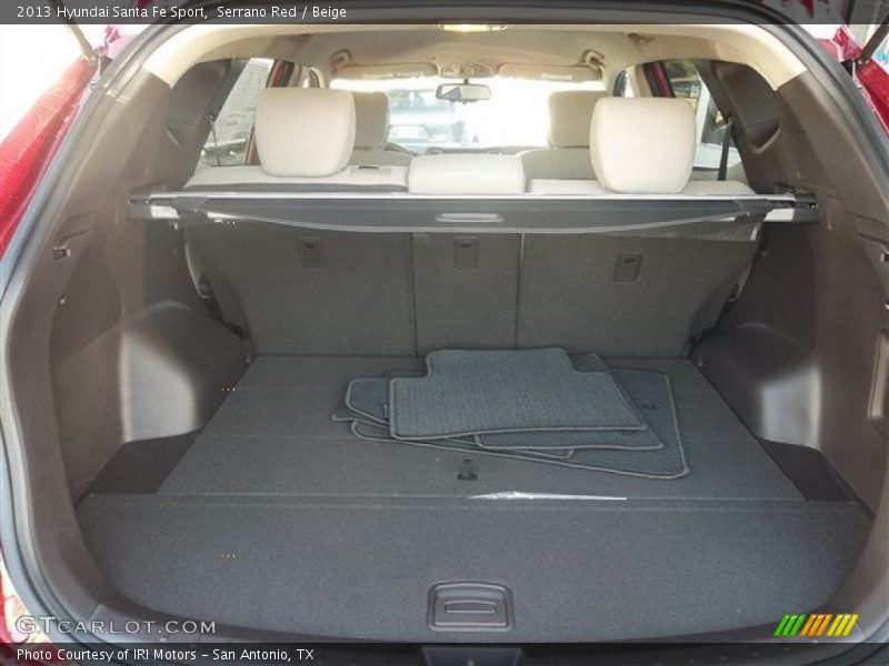 Serrano Red / Beige 2013 Hyundai Santa Fe Sport