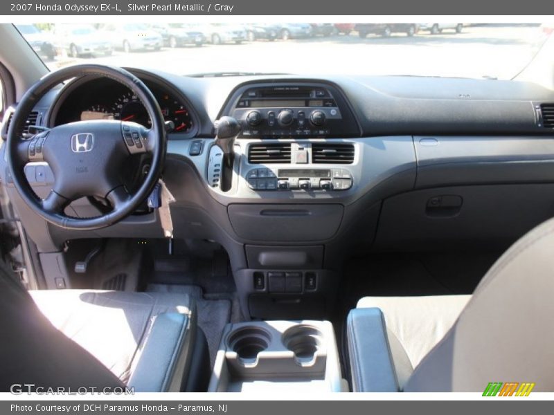 Silver Pearl Metallic / Gray 2007 Honda Odyssey EX-L