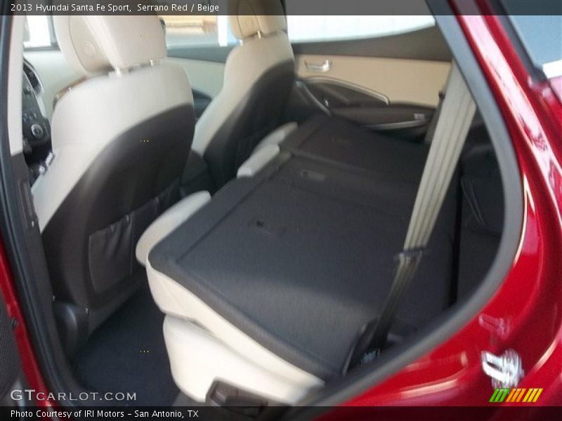 Serrano Red / Beige 2013 Hyundai Santa Fe Sport