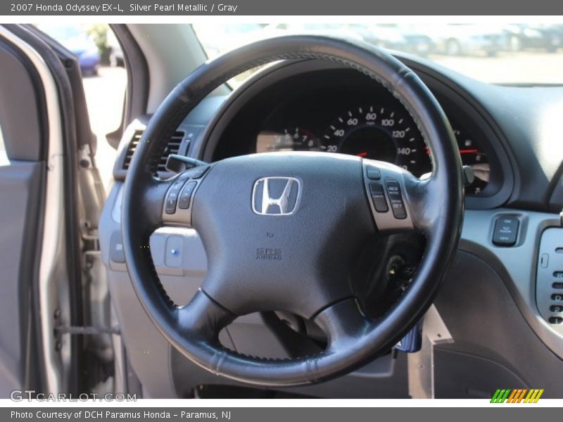 Silver Pearl Metallic / Gray 2007 Honda Odyssey EX-L