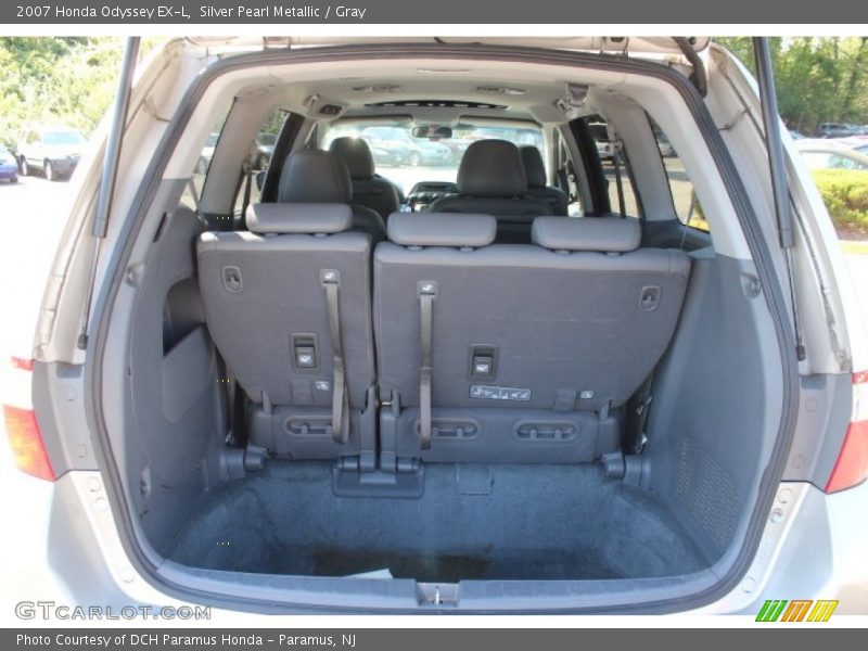 Silver Pearl Metallic / Gray 2007 Honda Odyssey EX-L