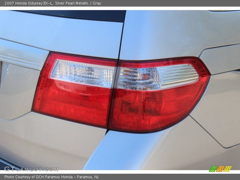 Silver Pearl Metallic / Gray 2007 Honda Odyssey EX-L
