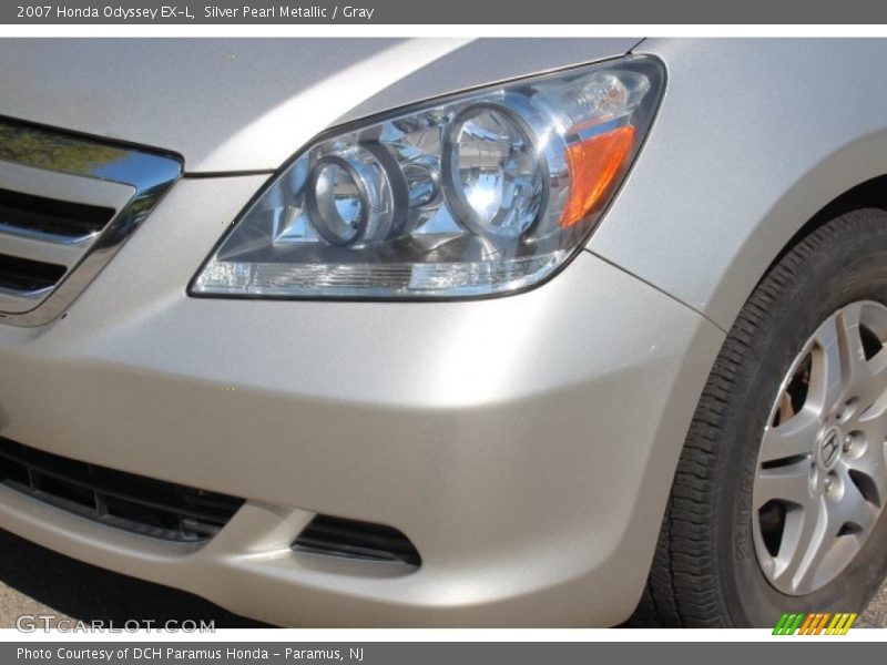 Silver Pearl Metallic / Gray 2007 Honda Odyssey EX-L