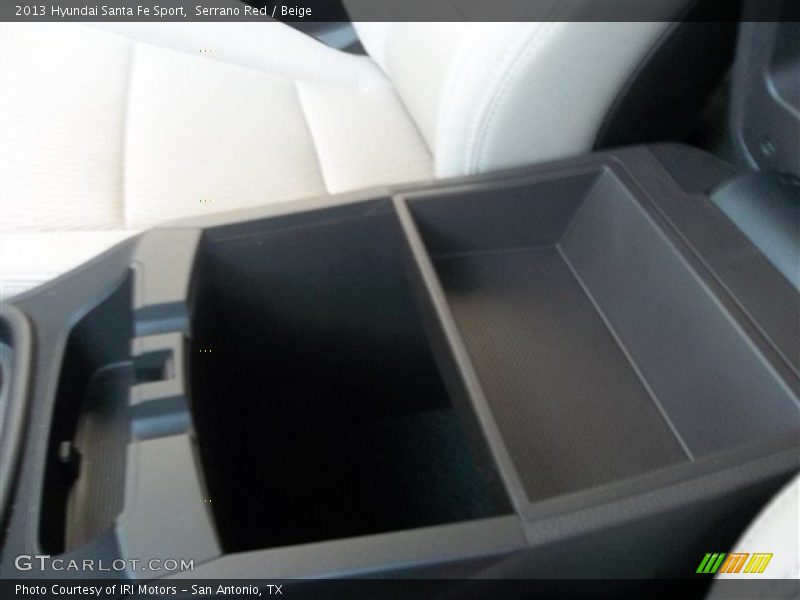 Serrano Red / Beige 2013 Hyundai Santa Fe Sport