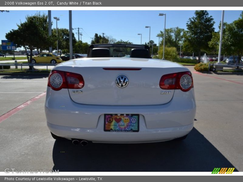 Candy White / Titan Black 2008 Volkswagen Eos 2.0T