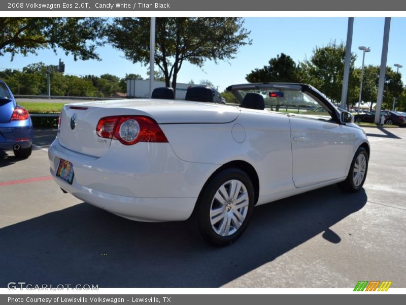 Candy White / Titan Black 2008 Volkswagen Eos 2.0T