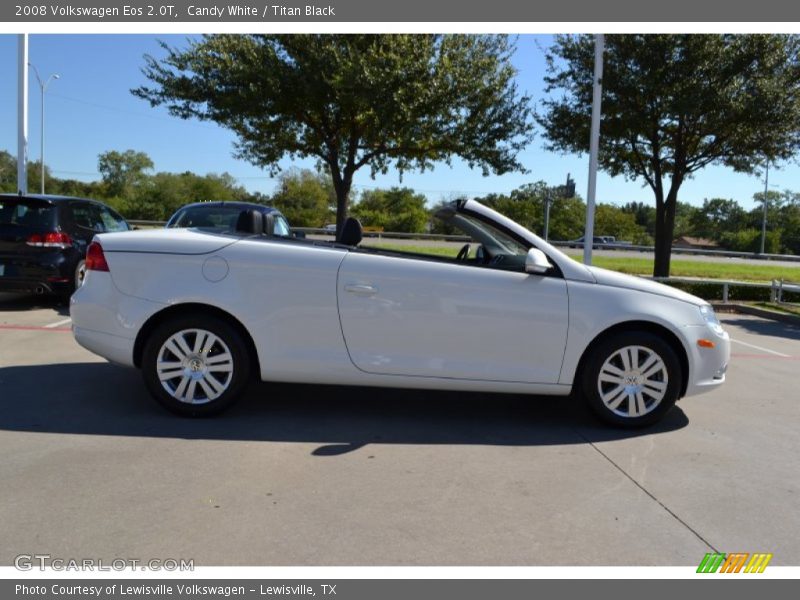 Candy White / Titan Black 2008 Volkswagen Eos 2.0T
