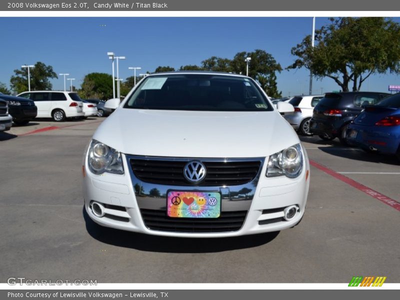 Candy White / Titan Black 2008 Volkswagen Eos 2.0T