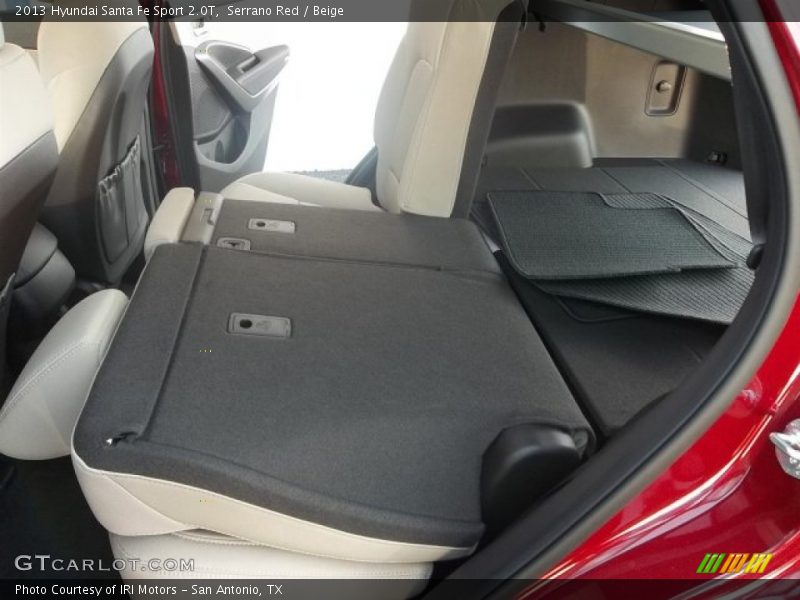 Serrano Red / Beige 2013 Hyundai Santa Fe Sport 2.0T