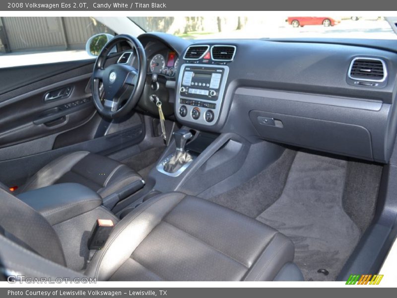 Candy White / Titan Black 2008 Volkswagen Eos 2.0T