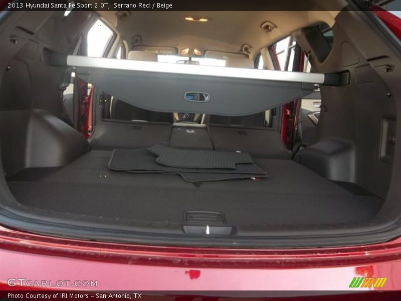 Serrano Red / Beige 2013 Hyundai Santa Fe Sport 2.0T