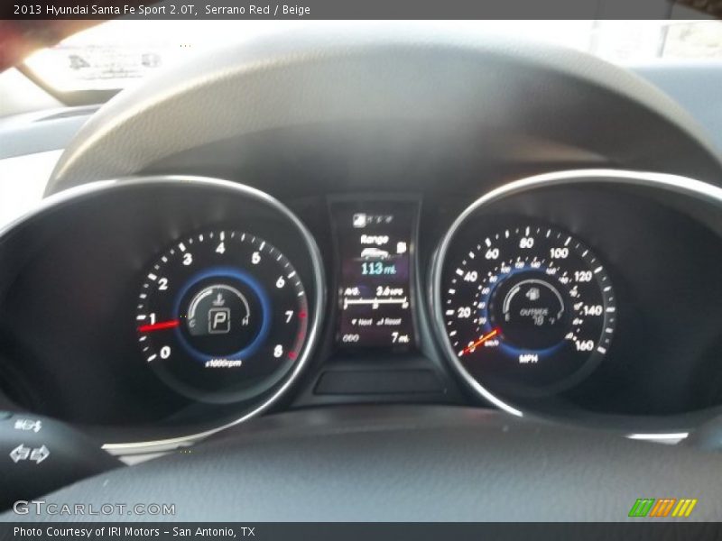  2013 Santa Fe Sport 2.0T Sport 2.0T Gauges