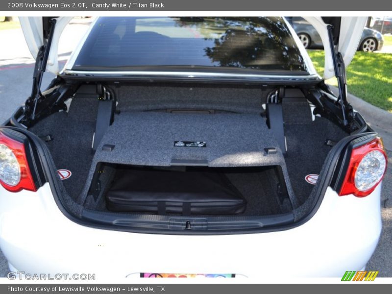 Candy White / Titan Black 2008 Volkswagen Eos 2.0T