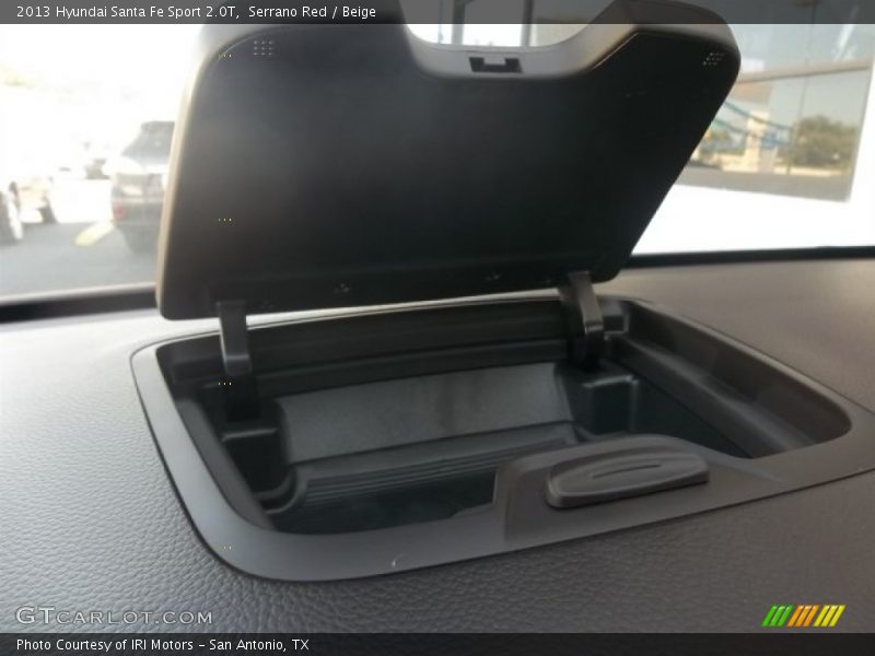 Serrano Red / Beige 2013 Hyundai Santa Fe Sport 2.0T