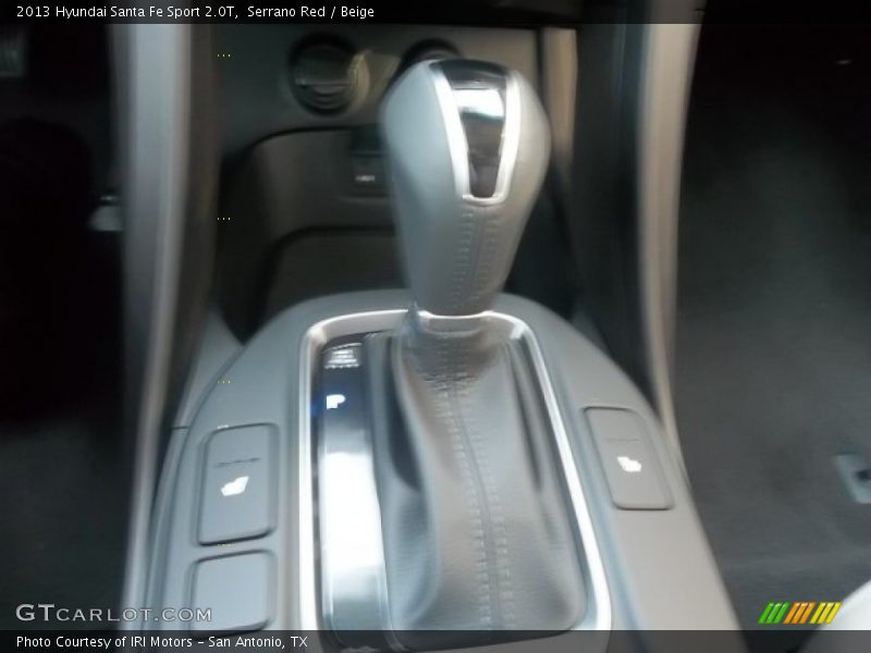 Serrano Red / Beige 2013 Hyundai Santa Fe Sport 2.0T