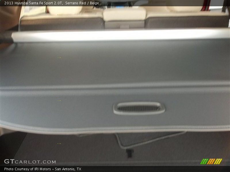 Serrano Red / Beige 2013 Hyundai Santa Fe Sport 2.0T