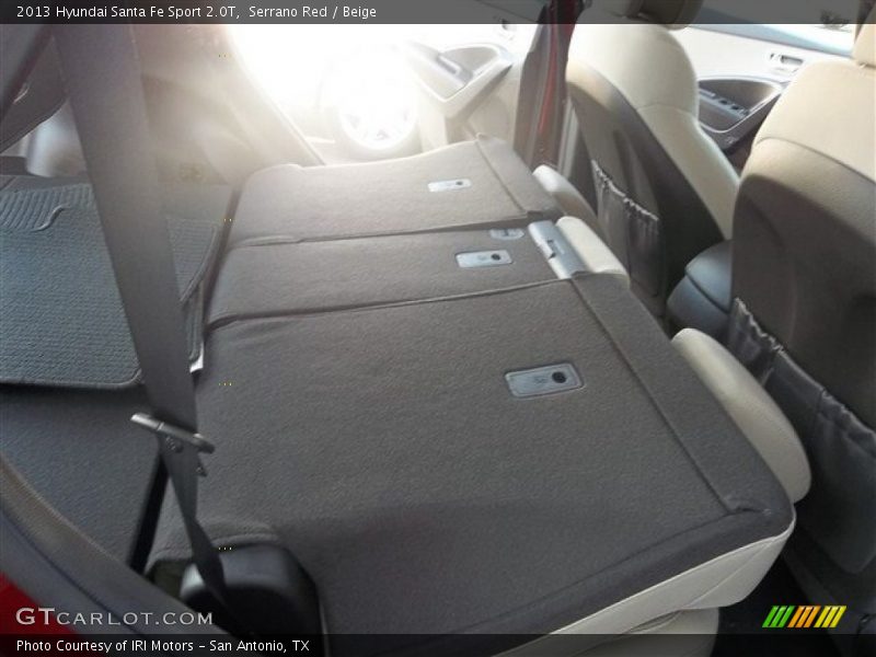 Serrano Red / Beige 2013 Hyundai Santa Fe Sport 2.0T