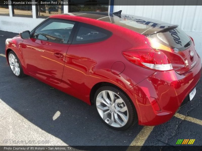 Boston Red / Black 2013 Hyundai Veloster