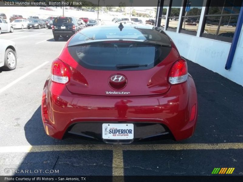 Boston Red / Black 2013 Hyundai Veloster