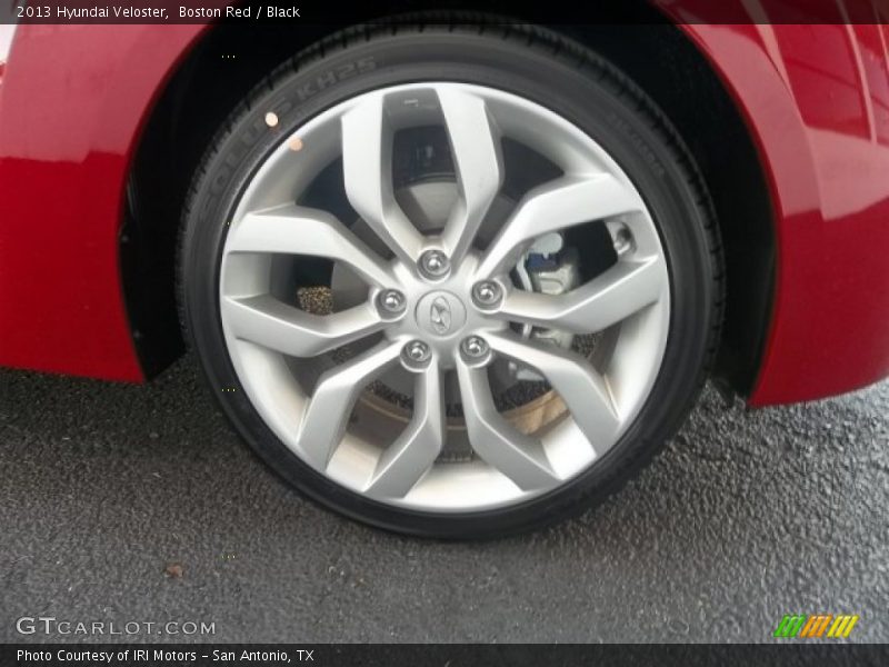 Boston Red / Black 2013 Hyundai Veloster