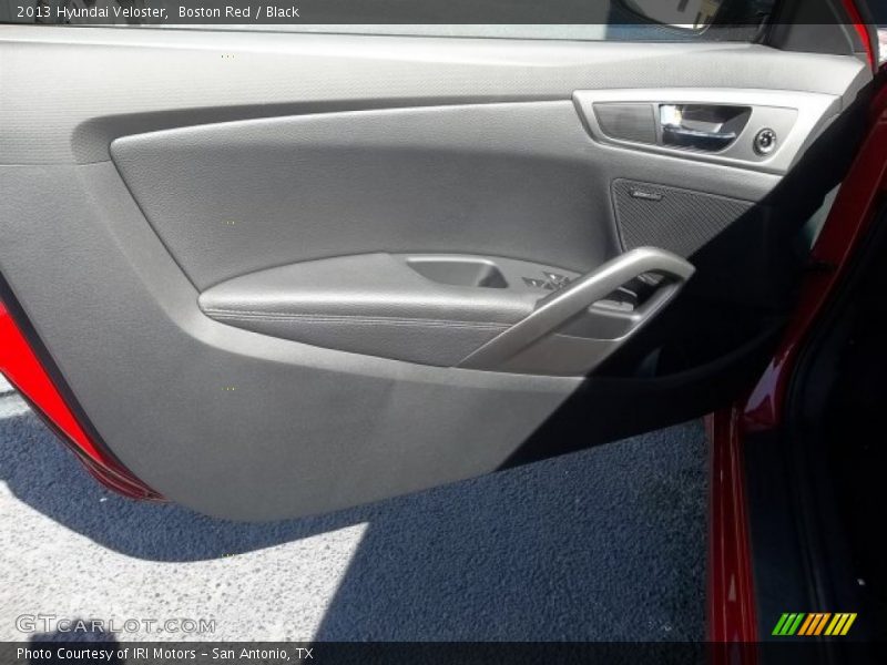 Boston Red / Black 2013 Hyundai Veloster