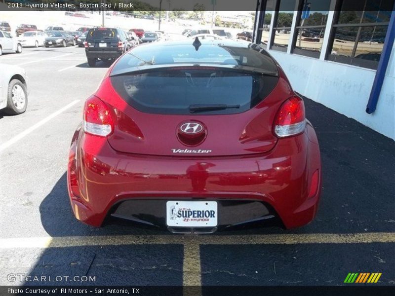Boston Red / Black 2013 Hyundai Veloster