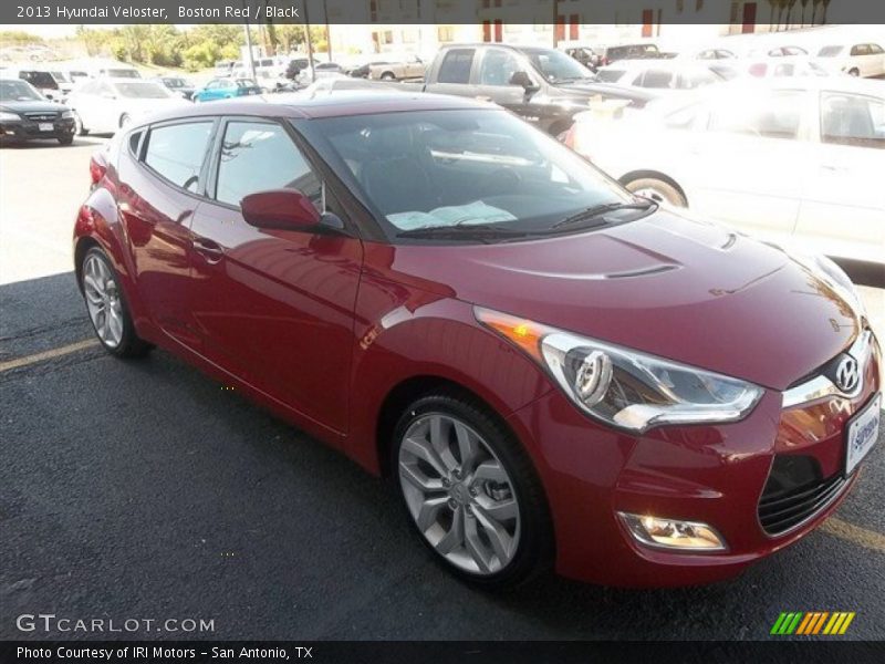 Boston Red / Black 2013 Hyundai Veloster