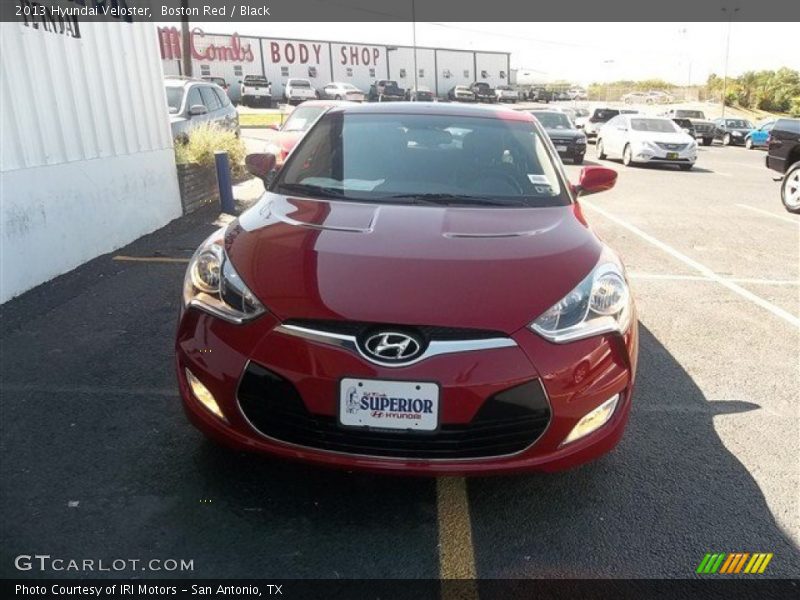 Boston Red / Black 2013 Hyundai Veloster