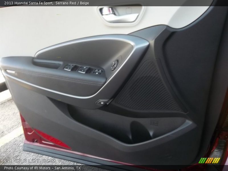 Serrano Red / Beige 2013 Hyundai Santa Fe Sport