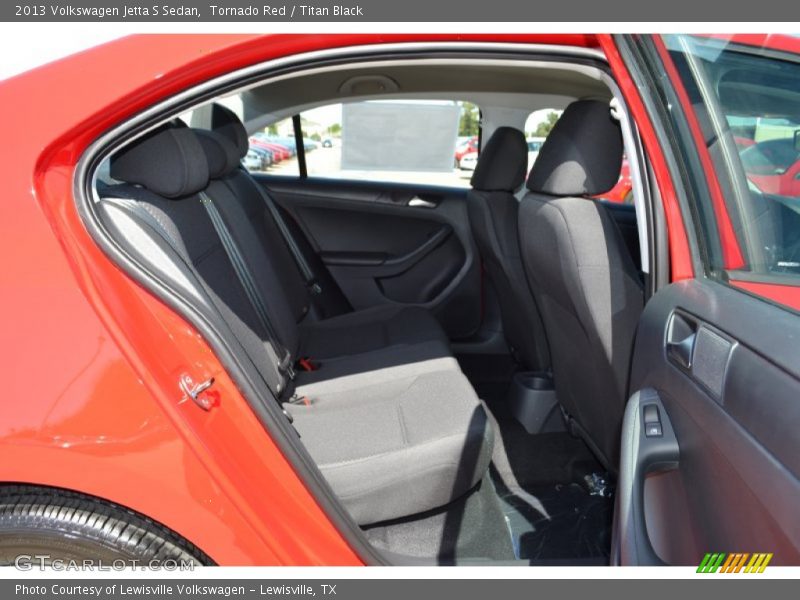 Tornado Red / Titan Black 2013 Volkswagen Jetta S Sedan