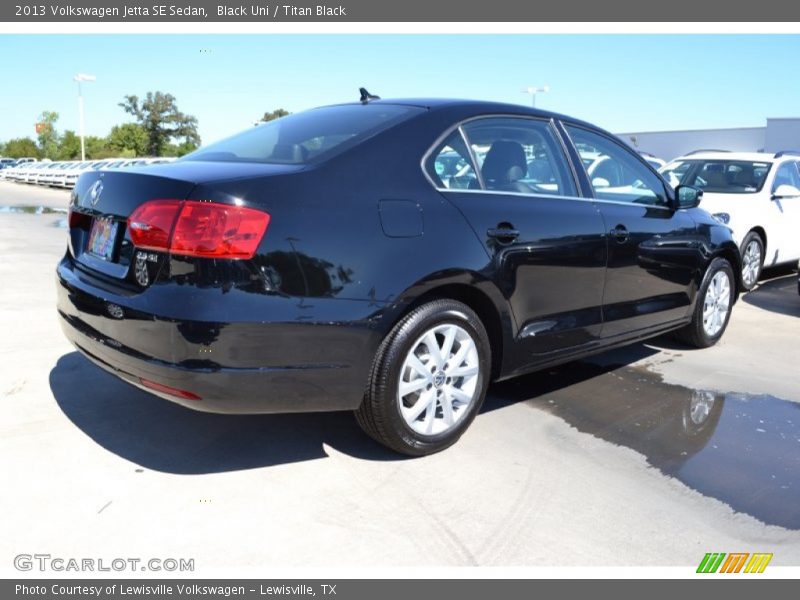 Black Uni / Titan Black 2013 Volkswagen Jetta SE Sedan