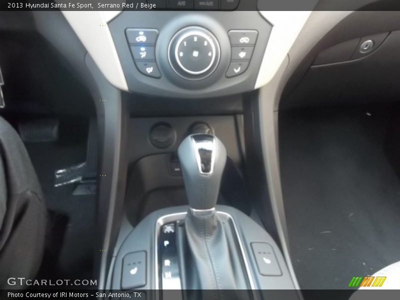Serrano Red / Beige 2013 Hyundai Santa Fe Sport