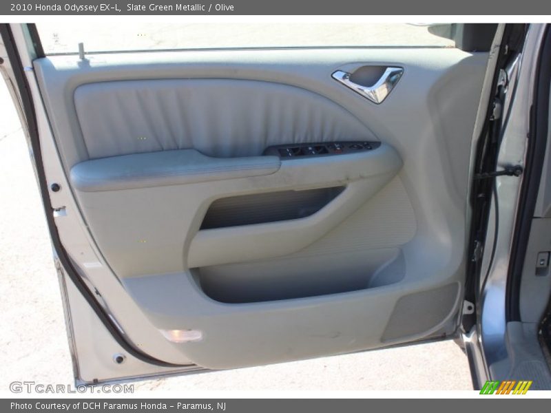Slate Green Metallic / Olive 2010 Honda Odyssey EX-L