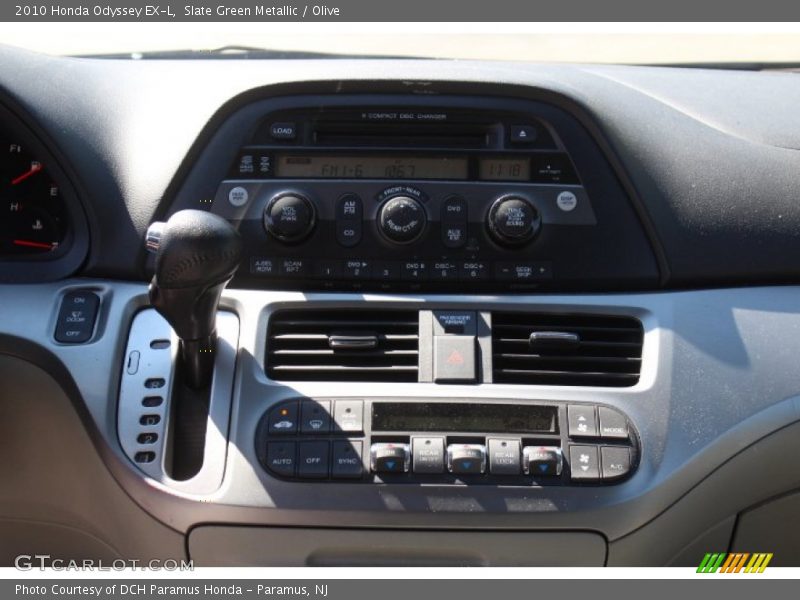 Slate Green Metallic / Olive 2010 Honda Odyssey EX-L